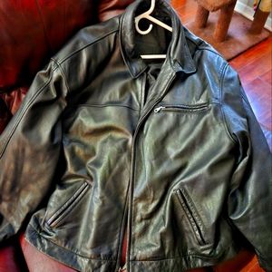 Roundtree & Yorke Men's Leather Jacket  XXL